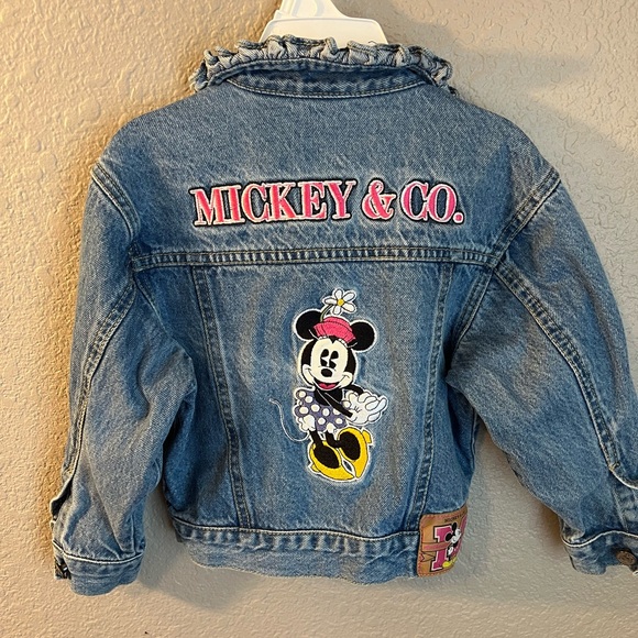 Mickey & Co.  size 4T  Minnie Mouse jean jacket - Picture 2 of 6